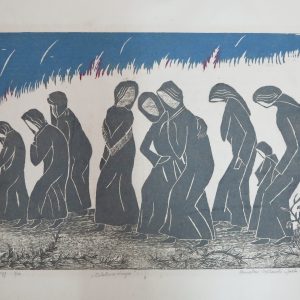 1545 a-h, stanisław witowski z jasła, ostatnia droga, drzeworyt