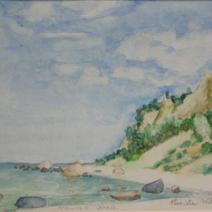 4530 a-h, stanisław witowski z jasła, kawcza góra, 1966, akwarele, 21 x 32 cm