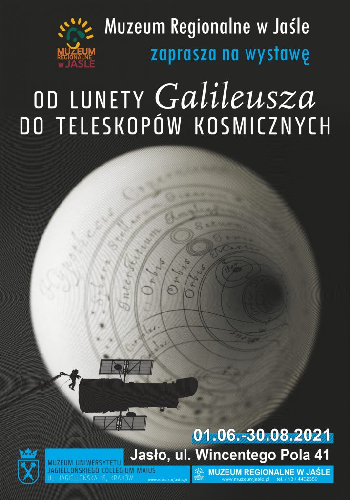 wystawa „od lunety galileusza do teleskopów kosmicznych” wystawa „od lunety galileusza do teleskopów kosmicznych”