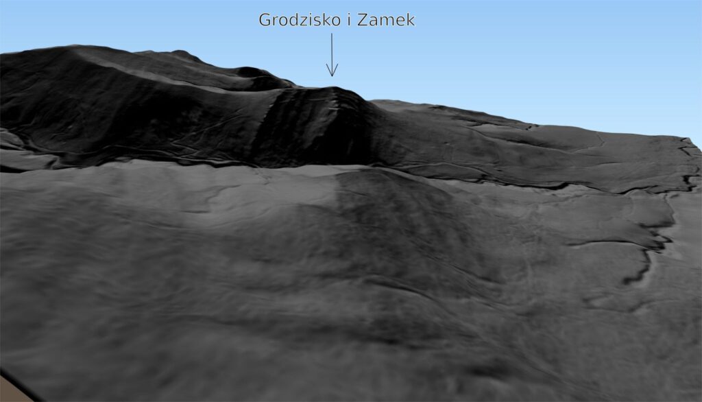 zamek w mrukowej.
