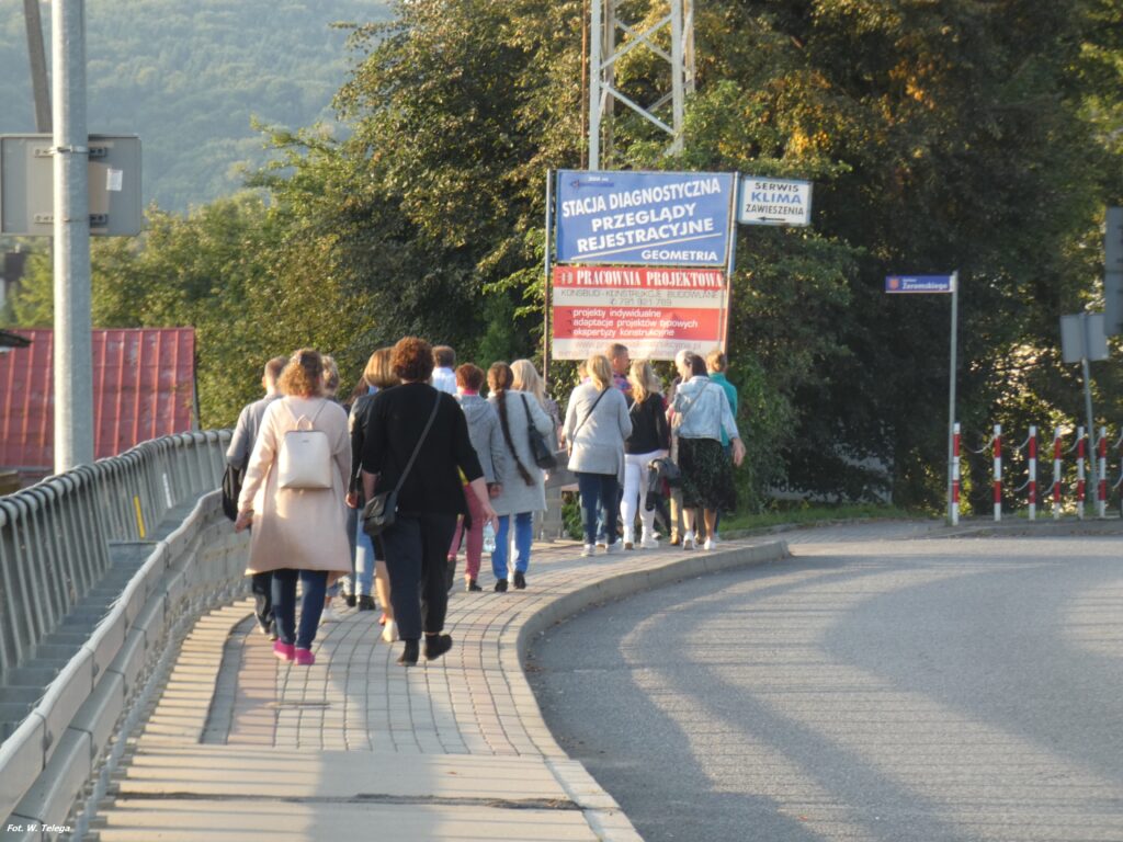 zakończenie spacerów po mieście z przewodnikiem
