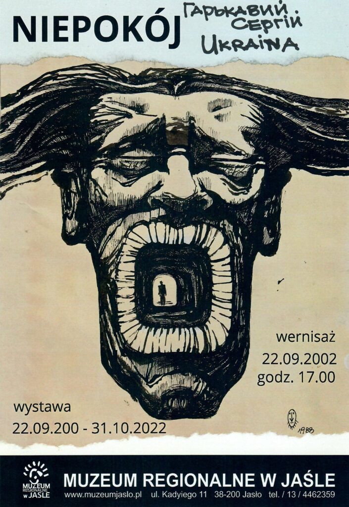 sergej garkavij (ukraina) - wystawa niepokÓj