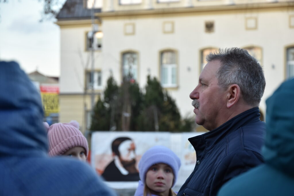 spotkanie integracyjne obywateli ukraińskich przebywających na terenie miasta jasła w muzeum regionalnym w jaśle im. dr. st. kadyiego. 22 listopad 2022.