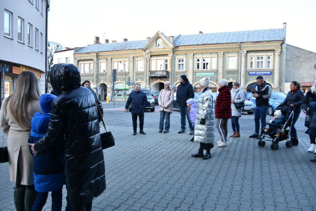 spotkanie integracyjne obywateli ukraińskich przebywających na terenie miasta jasła w muzeum regionalnym w jaśle im. dr. st. kadyiego. 22 listopad 2022.