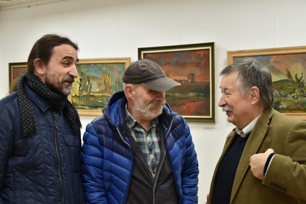 wojciech sarnecki malarstwo - fotorelacja z wernisażu