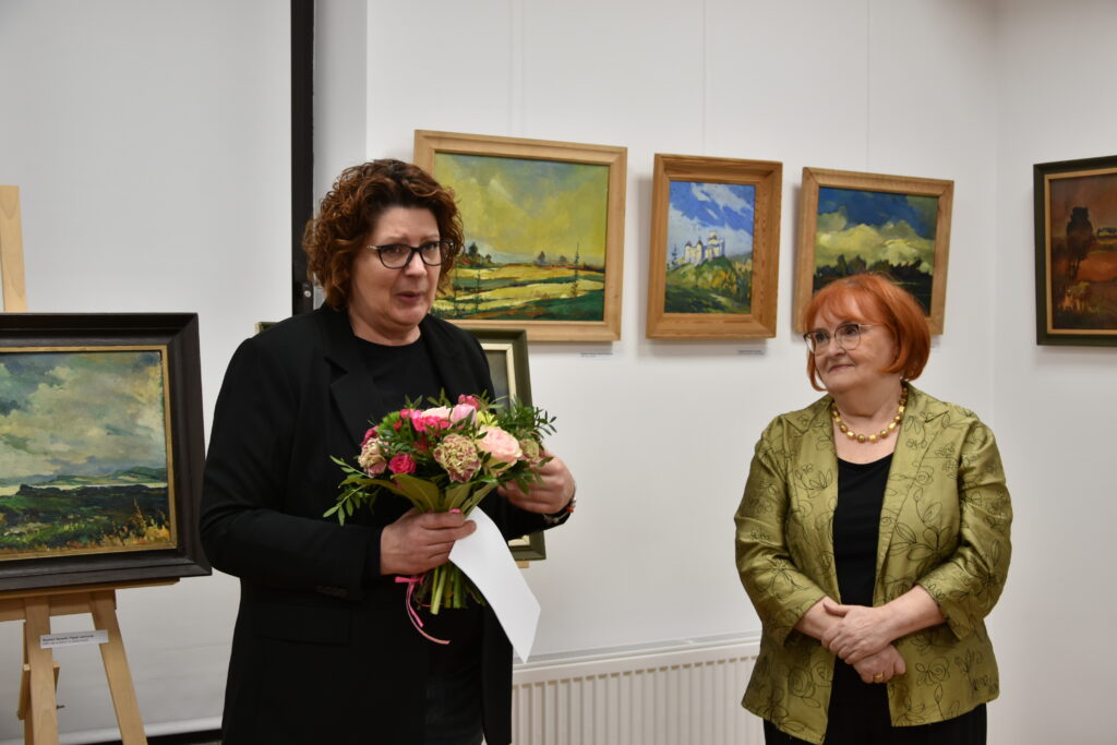 wojciech sarnecki malarstwo - fotorelacja z wernisażu