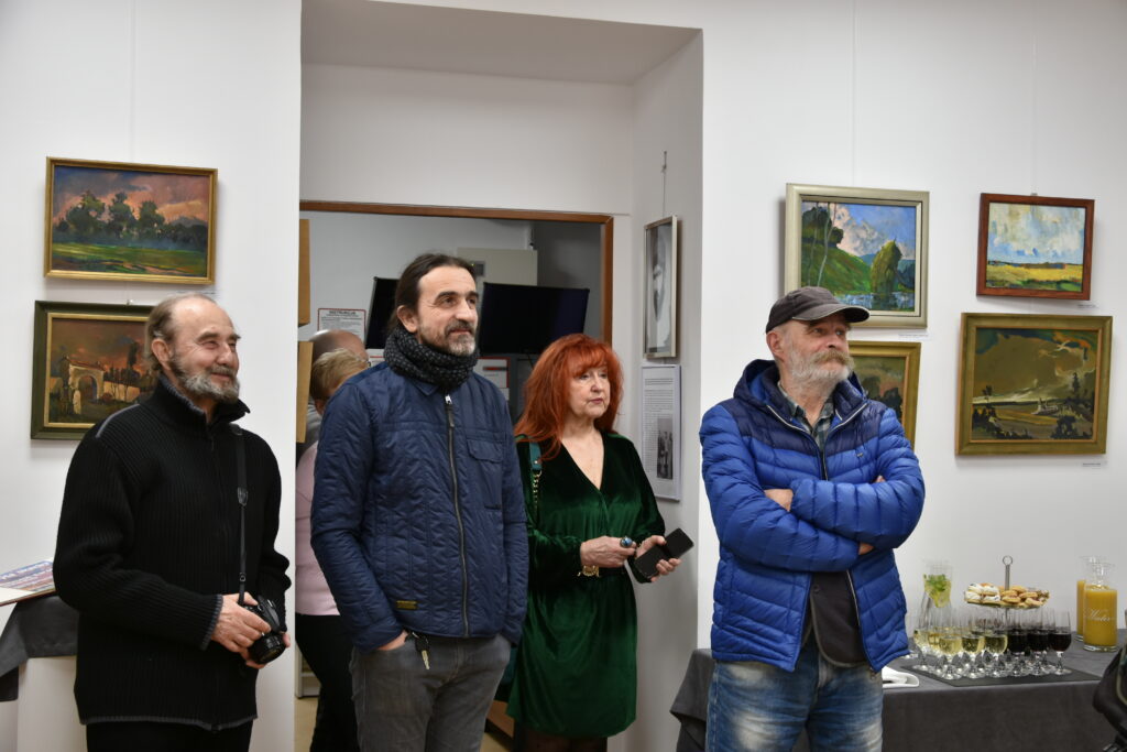 wojciech sarnecki malarstwo - fotorelacja z wernisażu