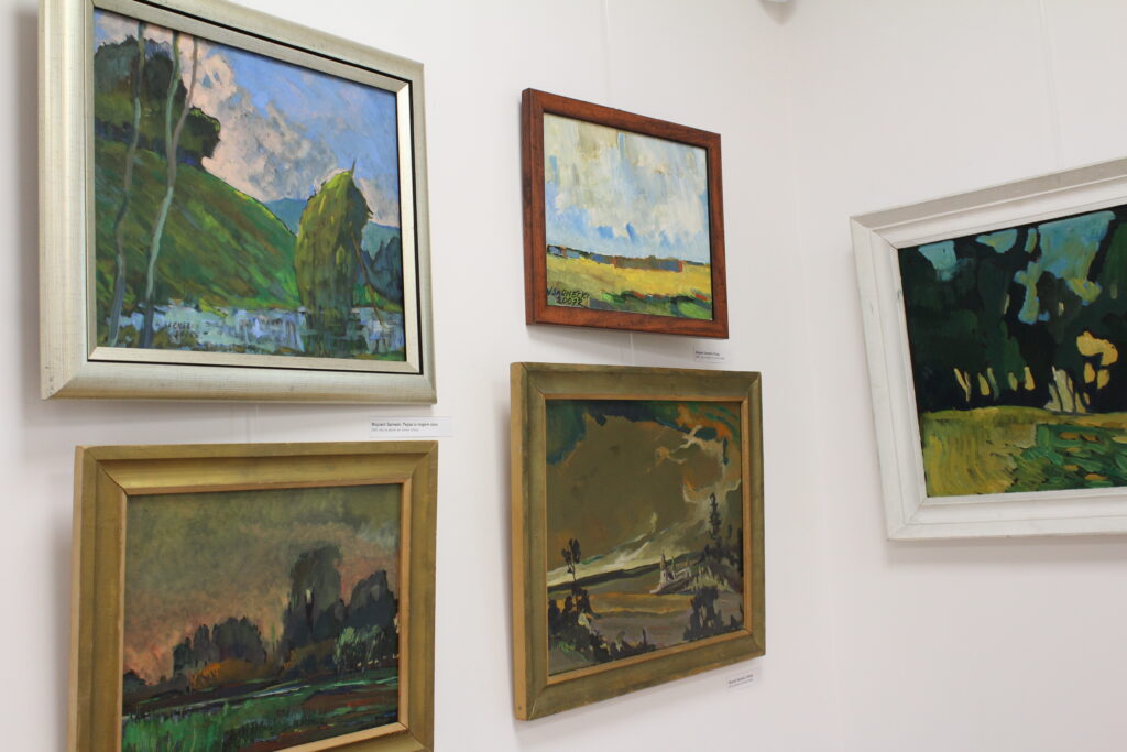 wojciech sarnecki malarstwo - fotorelacja z wernisażu