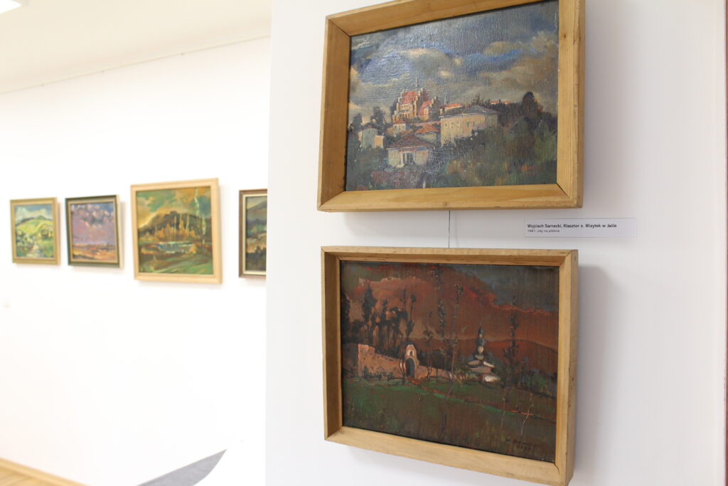 wojciech sarnecki malarstwo - fotorelacja z wernisażu