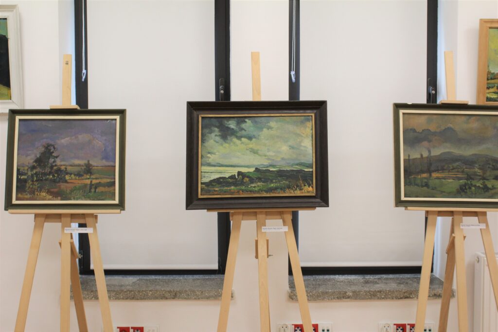 wojciech sarnecki malarstwo - fotorelacja z wernisażu