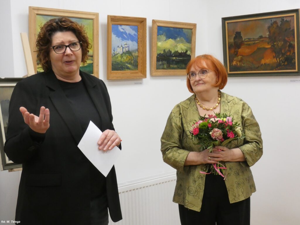 wojciech sarnecki malarstwo - fotorelacja z wernisażu
