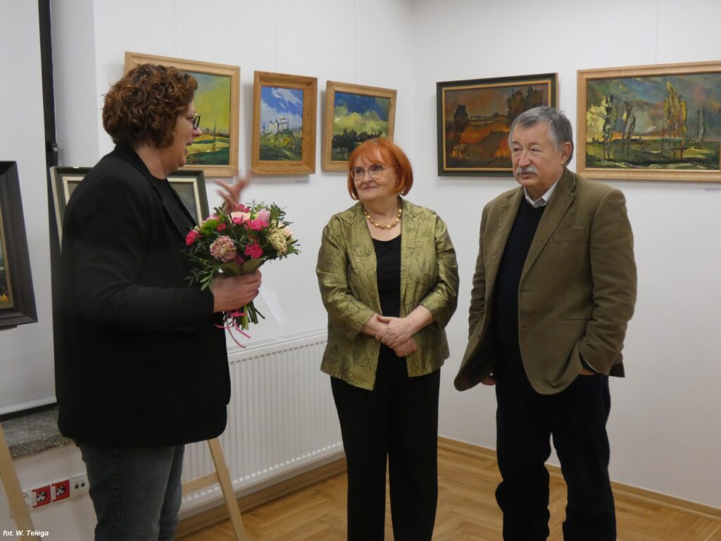 wojciech sarnecki malarstwo - fotorelacja z wernisażu