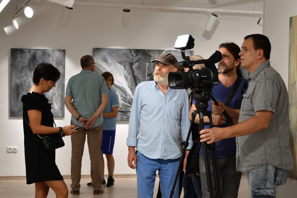 statek, wystawa malarstwa michała marka, relacja z wernisażu statek, wystawa malarstwa michała marka, relacja z wernisażu