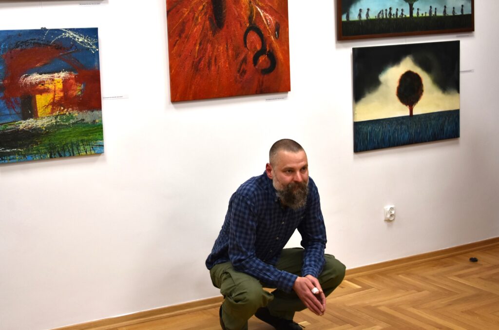 malarstwo piotra seredyńskiego - wernisaż