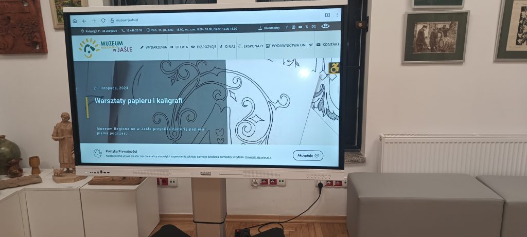 nowe gabloty ekspozycyjne i sprzęt multimedialny dla muzeum regionalnego w jaśle nowe gabloty ekspozycyjne i sprzęt multimedialny dla muzeum regionalnego w jaśle