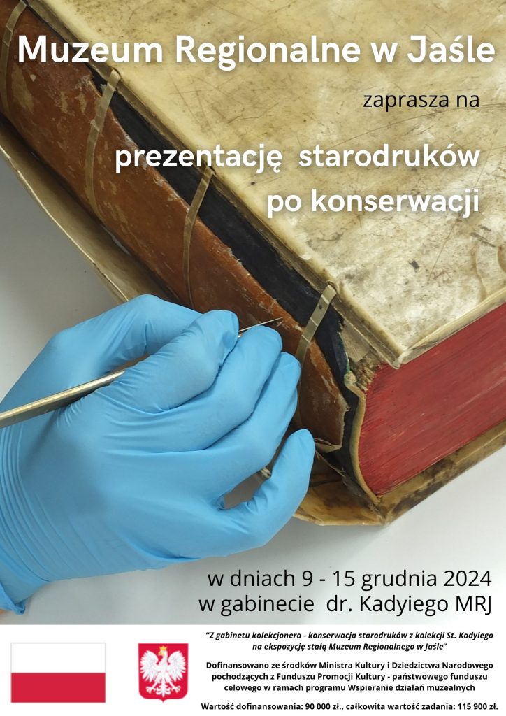 prezentacja starodruków po konserwacji