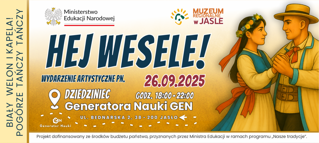 „hej wesele!” – wyjątkowe wydarzenie artystyczne w jaśle