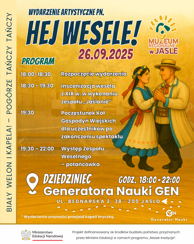„hej wesele!” – wyjątkowe wydarzenie artystyczne w jaśle „hej wesele!” – wyjątkowe wydarzenie artystyczne w jaśle