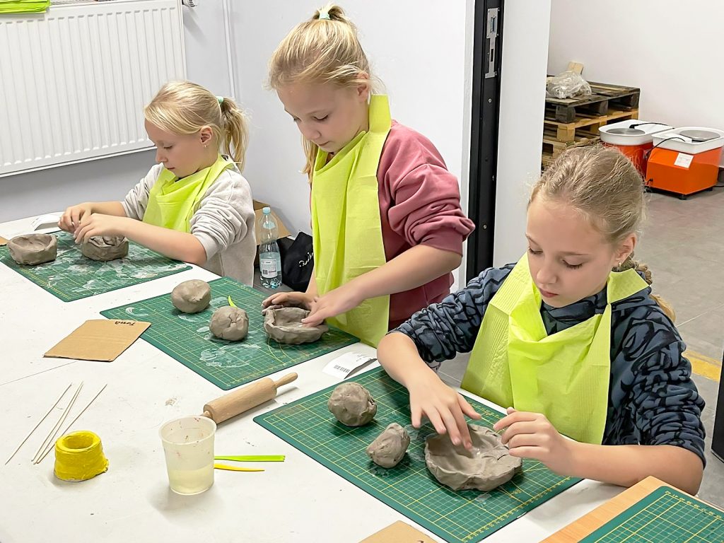 warsztaty indywidualne z gliny już za nami – ale było lepienie!