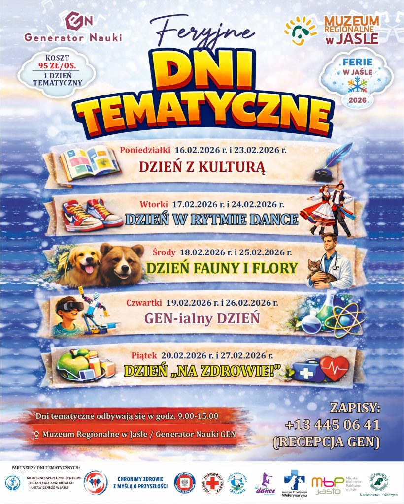ferie z nauką, kulturą i zabawą